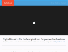 Tablet Screenshot of digitalbreakltd.com